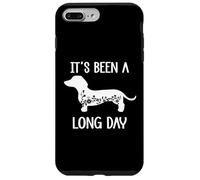 Custodia per iPhone 7 Plus/8 Plus Funny Dachshund Its Been a Long Day Dachshund Mom Doxie Mama