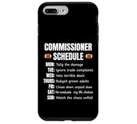 Custodia per iPhone 7 Plus/8 Plus Funny Fantasy Football Commissioner Schedule Draft Day
