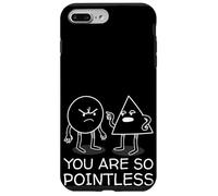 Custodia per iPhone 7 Plus/8 Plus Funny Geometry You Are So Pointless Math Teacher