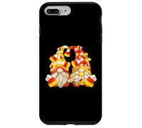 Custodia per iPhone 7 Plus/8 Plus Funny Halloween Candy Corn Decor Cute Candycorn Gnomes