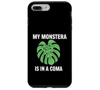Custodia per iPhone 7 Plus/8 Plus Funny Houseplant Mom My Monstera Is In A Coma