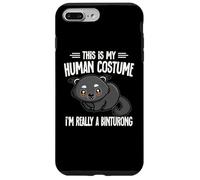 Custodia per iPhone 7 Plus/8 Plus Funny Human Costume Really Binturong Lover