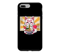 Custodia per iPhone 7 Plus/8 Plus Funny Kawaii Ramen Kids Kitsune Nine Tailed Lover