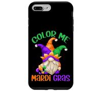 Custodia per iPhone 7 Plus/8 Plus Funny Mardi Gras Quote For Women And Men With Carnival Gnome
