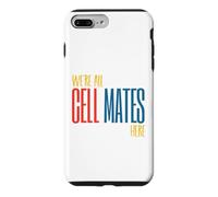 Custodia per iPhone 7 Plus/8 Plus Funny Microbiology Pun Siamo tutti compagni di cellule qui