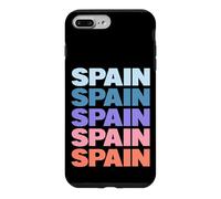 Custodia per iPhone 7 Plus/8 Plus Funny Modern Repetitive Text Design Spain Spaniard Europe