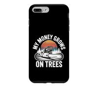 Custodia per iPhone 7 Plus/8 Plus Funny My Money Cresce Su Alberi Motosega Detto