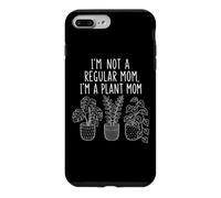 Custodia per iPhone 7 Plus/8 Plus Funny Plant Lady, Not A Regular Mom I'm A Plant Mom