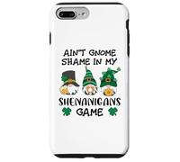 Custodia per iPhone 7 Plus/8 Plus Funny St Patricks Gnome Prone to Shenanigans with My Gnomies