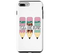Custodia per iPhone 7 Plus/8 Plus Funny Teacher Quote For Women Who Loves Teach Love Inspire
