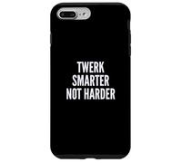Custodia per iPhone 7 Plus/8 Plus Funny Twerk Smarter Not Harder Silly Dance Joke