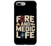 Custodia per iPhone 7 Plus/8 Plus Fuoco E Vita Medica Pompiere Paramedico EMS