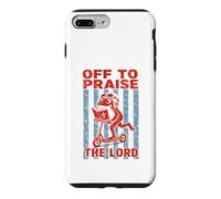 Custodia per iPhone 7 Plus/8 Plus Fuori per lodare Dio il Signore - Divertente umorismo Christian Frog
