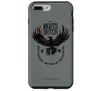 Custodia per iPhone 7 Plus/8 Plus Game of Thrones The Night's Watch Crow