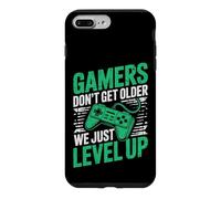 Custodia per iPhone 7 Plus/8 Plus Gamers Don't Get Older We Just Level Up Funny Gamer Retro