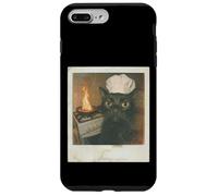 Custodia per iPhone 7 Plus/8 Plus Gatto Chef Caos Meme per Amanti dei Gatti & Cat Dad