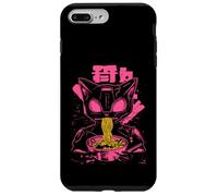 Custodia per iPhone 7 Plus/8 Plus Gatto Ramen Cyborg Giapponese Estetica Mecha Anime Gatto