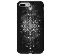 Custodia per iPhone 7 Plus/8 Plus Geometria sacra Metatron Cube Colorful Spiritual
