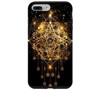 Custodia per iPhone 7 Plus/8 Plus Geometria sacra Metatron Cube Colorful Spiritual