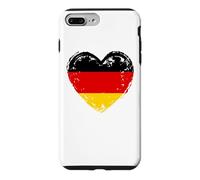 Custodia per iPhone 7 Plus/8 Plus Germania nel mio cuore Bandiera tedesca Orgoglioso patriottico tedesco