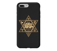 Custodia per iPhone 7 Plus/8 Plus Gerusalemme Stella di David Israele Ebraica Giudaica Arte