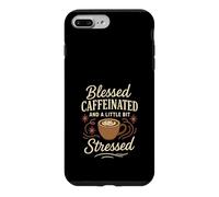 Custodia per iPhone 7 Plus/8 Plus Gesù Caffè Caos Cristiano Mamma Preghiera Caffeina Grazia
