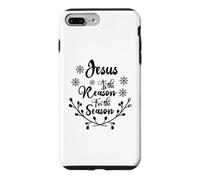 Custodia per iPhone 7 Plus/8 Plus Gesù è la ragione della stagione delle festività religiose cristiane