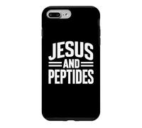 Custodia per iPhone 7 Plus/8 Plus Gesù E Peptidi Stack Fitness Biohacker Palestra Scienza Bibbia