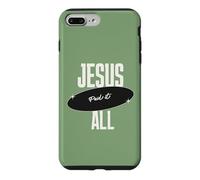 Custodia per iPhone 7 Plus/8 Plus Gesù Paid It All For Me Christian Faith Message Inspiration