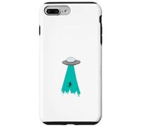 Custodia per iPhone 7 Plus/8 Plus Get In Loser - Divertente UFO Alien Rapimento, Astronave, Area 51