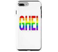Custodia per iPhone 7 Plus/8 Plus GHEI | Gay Divertente Umoristica Bandiera Arcobaleno