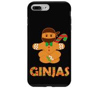 Custodia per iPhone 7 Plus/8 Plus Ginjas Zenzero Pane Ninja Vacanze di Natale