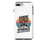 Custodia per iPhone 7 Plus/8 Plus Gioco Fitness Cane Mamma Costruito Non Generato Allevato Con I Cani