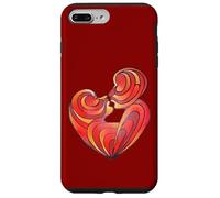 Custodia per iPhone 7 Plus/8 Plus Gli amanti si baciano e i loro corpi formano un cuore d"amore