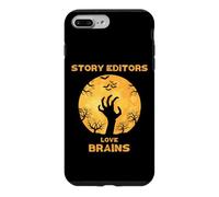 Custodia per iPhone 7 Plus/8 Plus Gli editori di storie amano il cervello divertente Editor di storie di