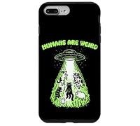 Custodia per iPhone 7 Plus/8 Plus Gli esseri umani sono strani animali alieni rapimento UFO