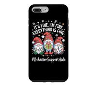 Custodia per iPhone 7 Plus/8 Plus Gnomo aiutante per il comportamento, tutto è bello Natale