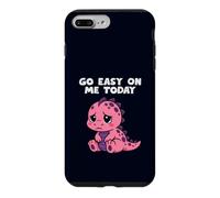 Custodia per iPhone 7 Plus/8 Plus Go Easy On Me Today Simpatico dinosauro divertente supporto emotivo