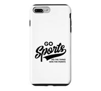 Custodia per iPhone 7 Plus/8 Plus Go Sports Fai The Thing Win The Points Funny Black