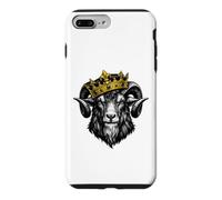 Custodia per iPhone 7 Plus/8 Plus Goat Crown King Greatest Of Funny Goat Crowned