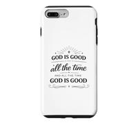 Custodia per iPhone 7 Plus/8 Plus God Is Good All The Time Christian Faith Bibbia Versetto