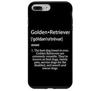 Custodia per iPhone 7 Plus/8 Plus Golden Retriever Dog Definition Cute Puppy Golden Retrievers
