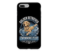 Custodia per iPhone 7 Plus/8 Plus Golden Retriever Swimming Club