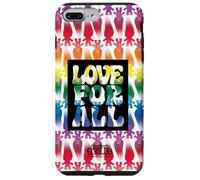 Custodia per iPhone 7 Plus/8 Plus Good Luck Trolls Love For All Rainbow