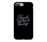 Custodia per iPhone 7 Plus/8 Plus Good Vibes Only Lavender Garden Fragranza Pianta