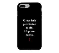 Custodia per iPhone 7 Plus/8 Plus Grace Isn't Permission to Sin It's Grace Not To - Evangelism
