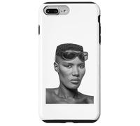 Custodia per iPhone 7 Plus/8 Plus Grace Jones Singer Caldo Similpelle Era 1980 Allan Ballard
