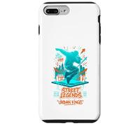 Custodia per iPhone 7 Plus/8 Plus Graffiti della vecchia scuola Hip Hop Legends Break-dancer