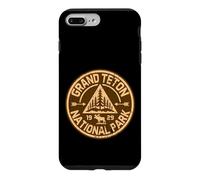 Custodia per iPhone 7 Plus/8 Plus Grand Teton National Park 1929 Retro All'aperto Wyoming