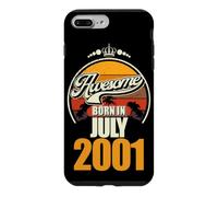 Custodia per iPhone 7 Plus/8 Plus Grande da luglio 2001 25° compleanno frase 25 anni